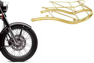 Brass Front Mudguard Bumper Guard For Royal Enfield Motorcycle