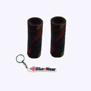 Foam Grip Cover Malti Color With BikeNwear Key Chain