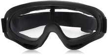 Load image into Gallery viewer, Riding Googles Black Transparent Glass