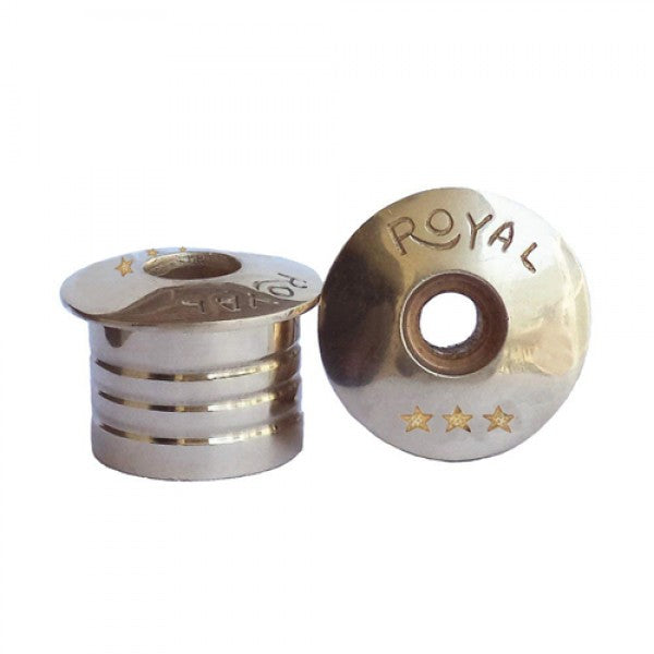 Brass Handle Bar Weight Royal With Star Design For Royal Enfield Motorcycle