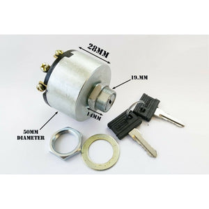 Ignition Starter Switch Assembly With Two Keys For Royal Enfield Motorcycle Modal Standard Electra Classic
