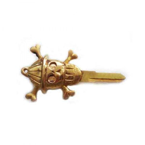 Brass Monster Devil Design Key Block For Motorcycle