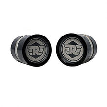 Load image into Gallery viewer, Handle Bar End Weight Dual LED Light Black For Royal Enfield Motorcycle