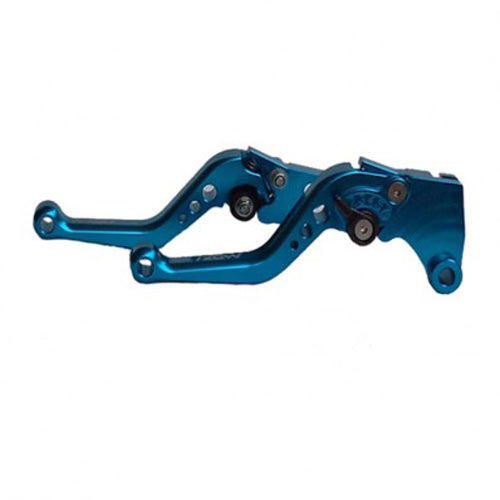 Adjustable Short Lever Set Blue Colour For Ninja 250 Motorcycle