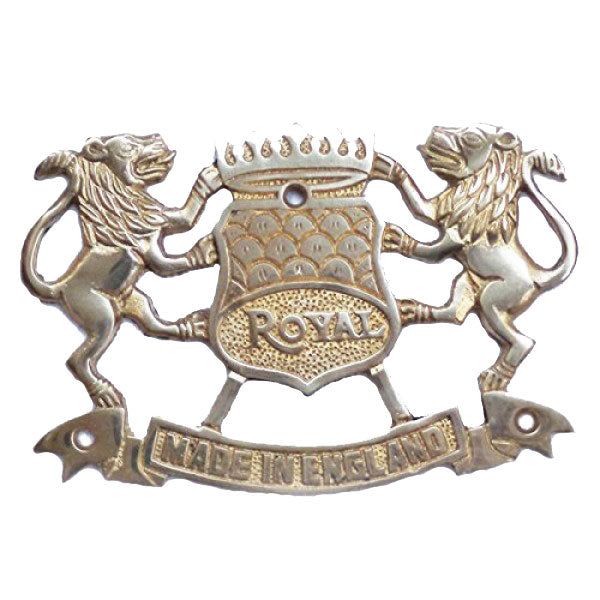 Brass Rear Number Plate Monster Plate For Royal Enfield Motorcycle