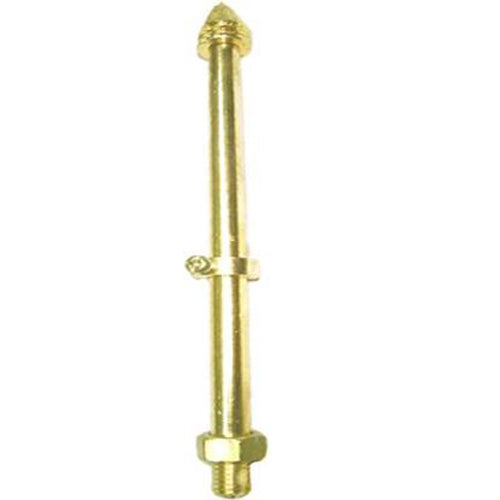 Brass Flag Rod 19CM For Motorcycle & Cars