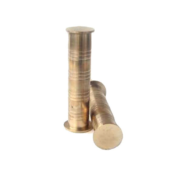 Brass Handle Bar Grip Set Plain For Royal Enfield Motorcycle