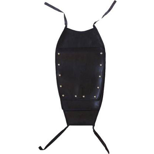 Leatherette Petrol Tank Cover With Button For Royal Enfield Modal Classic
