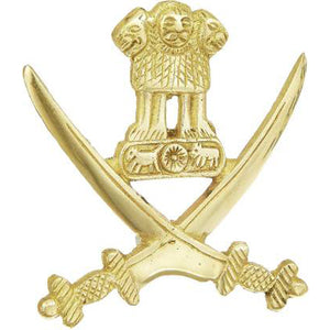 Brass Rear Number Plate Ashoka Symbol With Sword For Royal Enfield Motorcycle