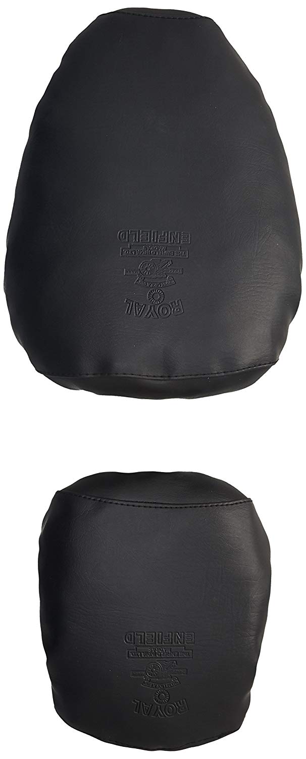 Leatherette Seat Cover Black For Royal Enfield Thunderbird 350