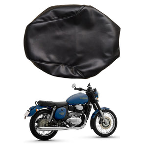 Jawa Motorcycle  Seat Cover with foam cushion- Black