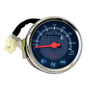 Black Speedometer For Royal Enfield Motorcycle Standard & Electra Old Modal