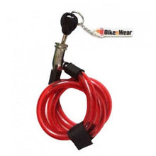 Load image into Gallery viewer, Green Multipurpose Spiral Lock  For Motorcycles &amp; Cycles