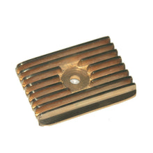 Load image into Gallery viewer, Brass Fins type Tappet Cover For Royal Enfield Bullet standard and Electra 4 Speed Motorcycle