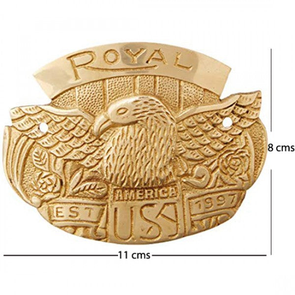 Brass Decal Batch USA For Royal Enfield Motorcycle